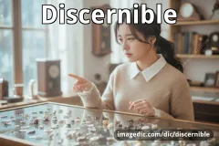 discernible