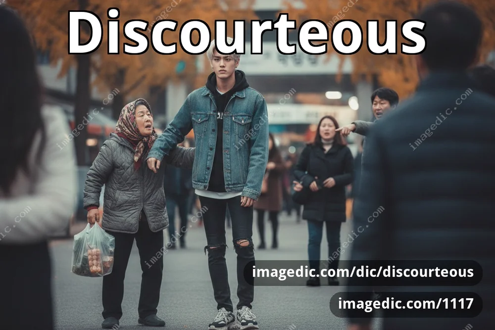 discourteous