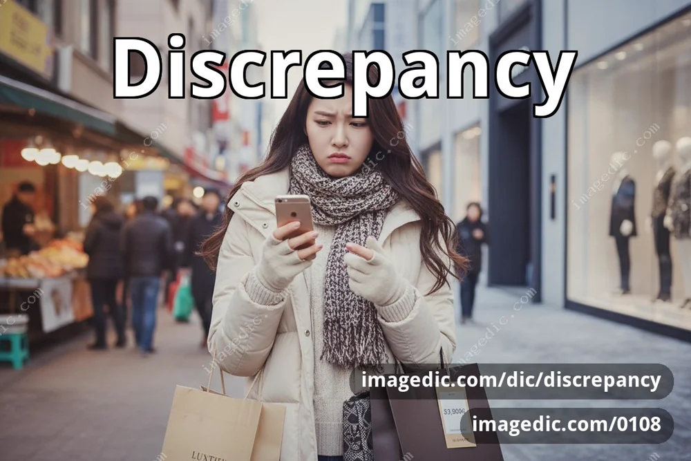 discrepancy