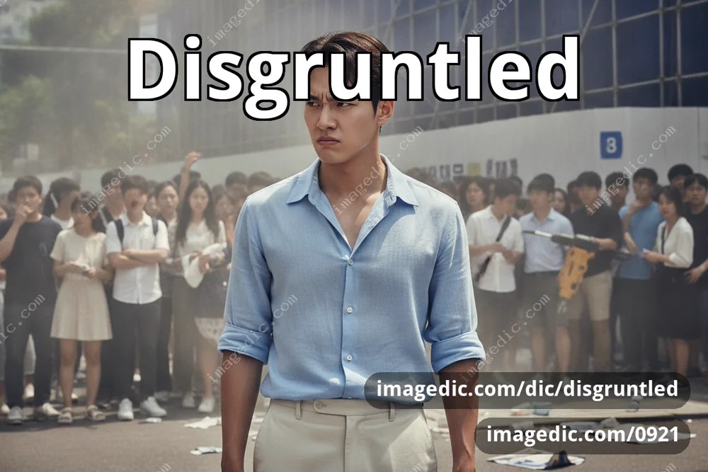 disgruntled
