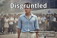 disgruntled
