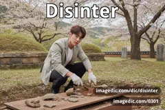 disinter