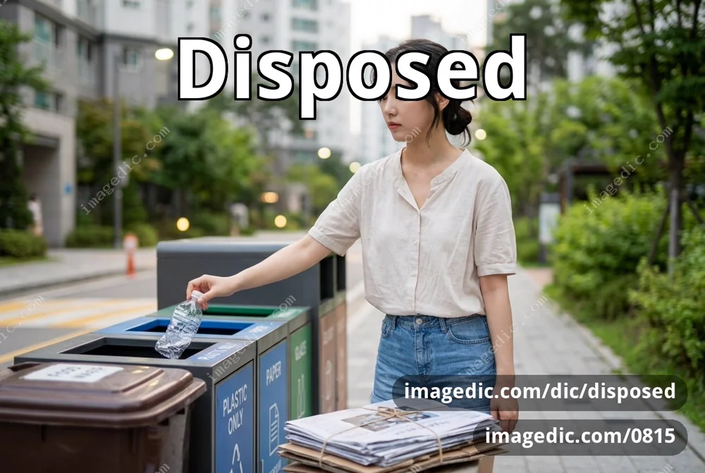 disposed