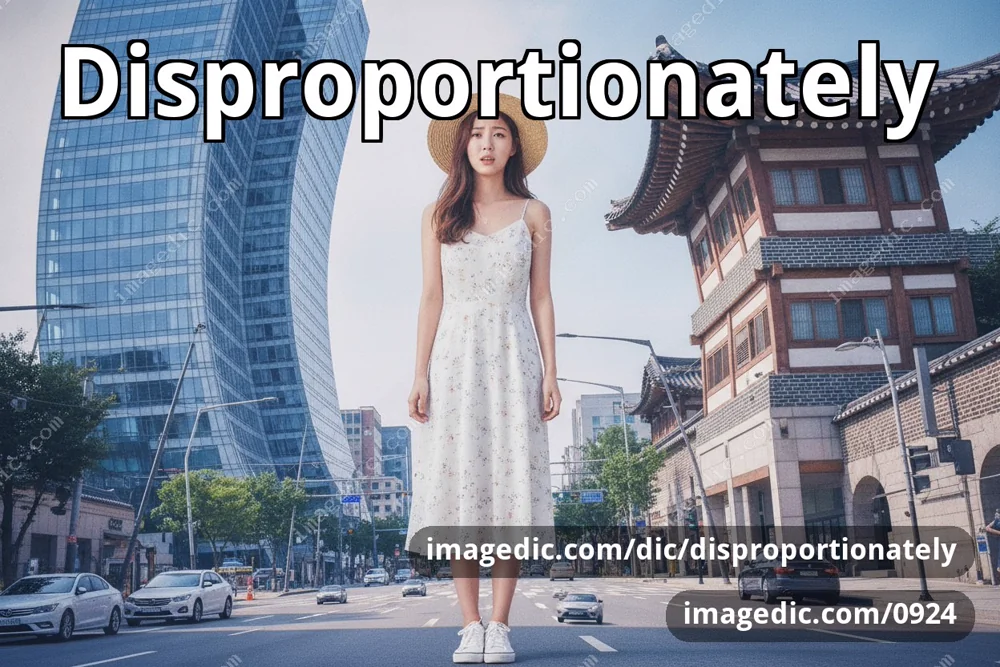 disproportionately
