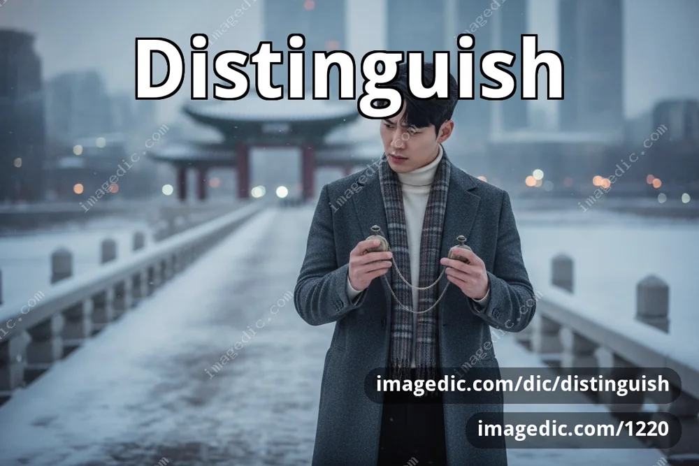 distinguish