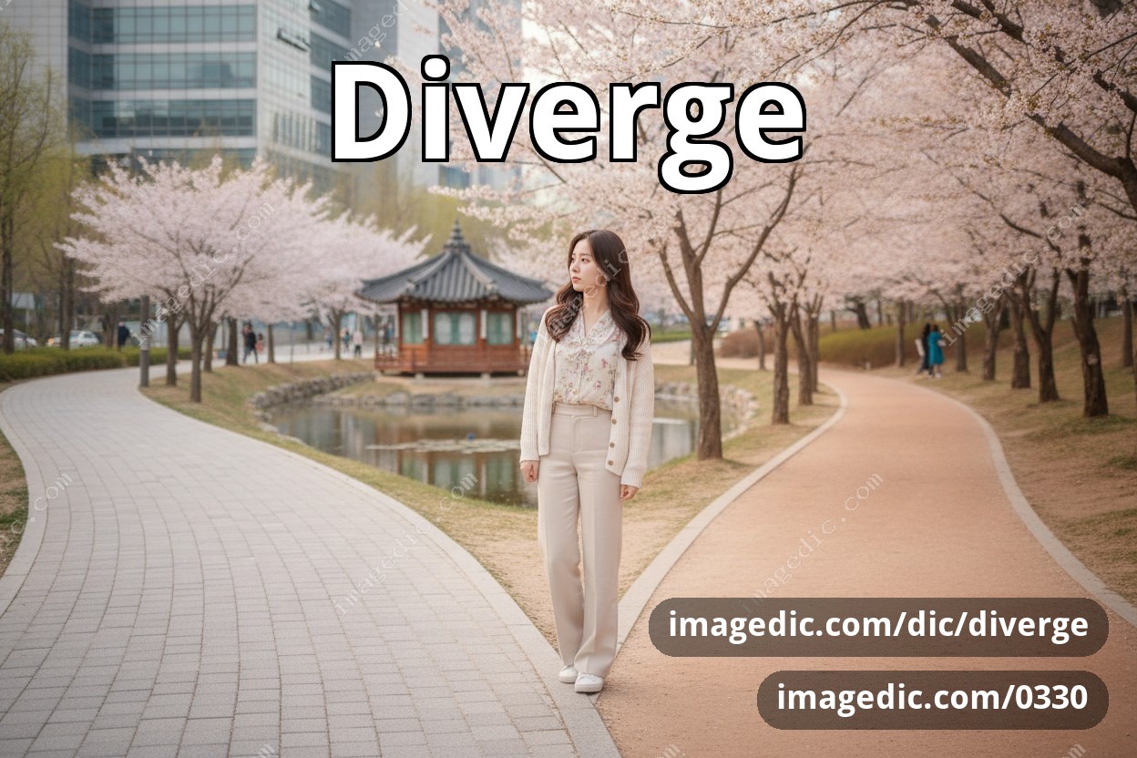 diverge