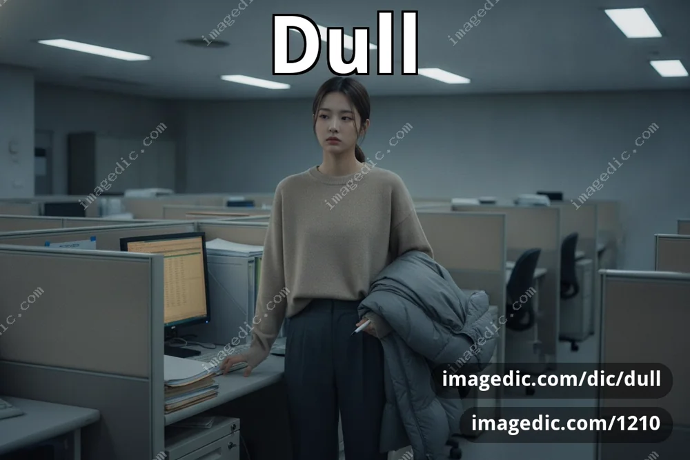 dull
