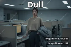 dull