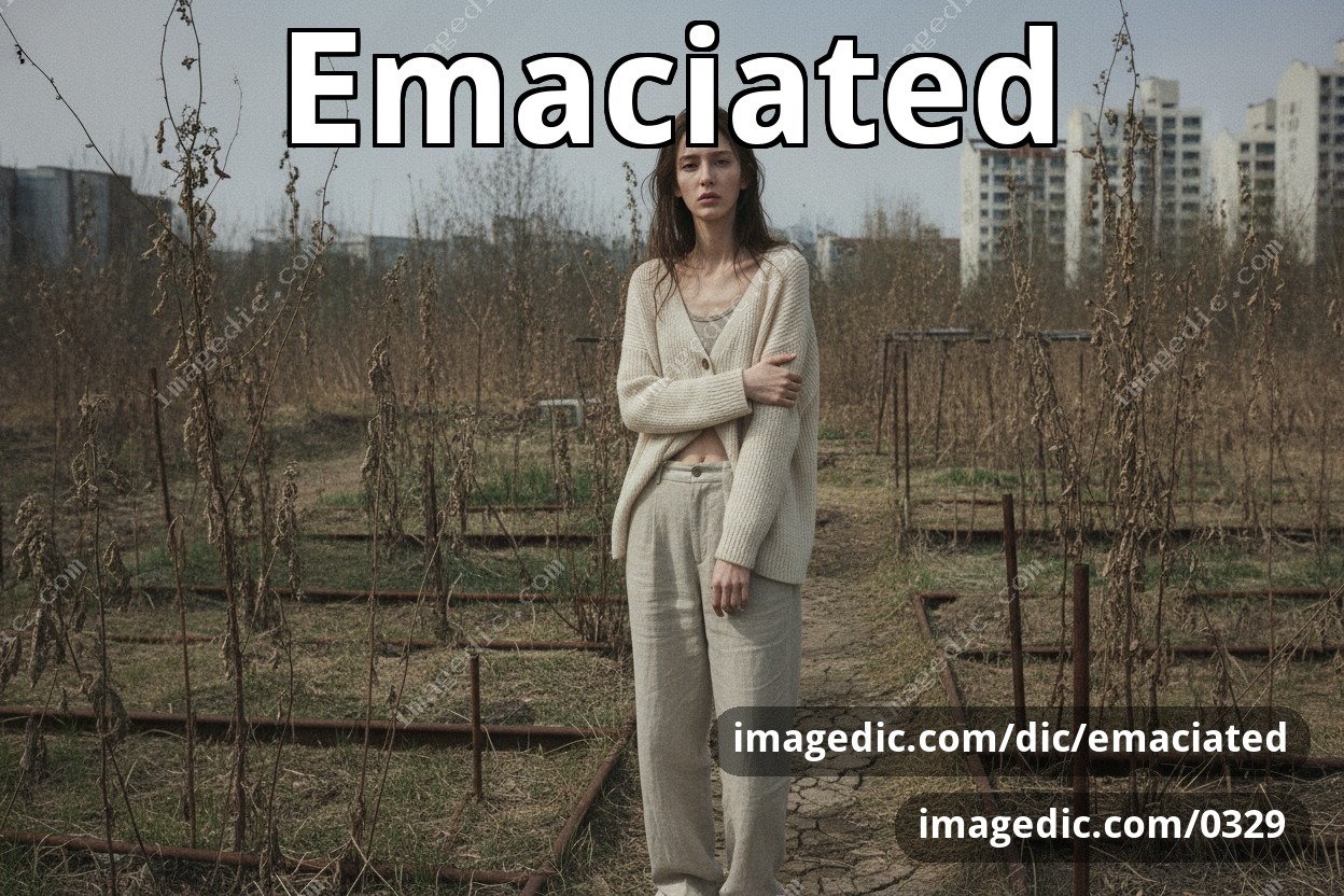 emaciated