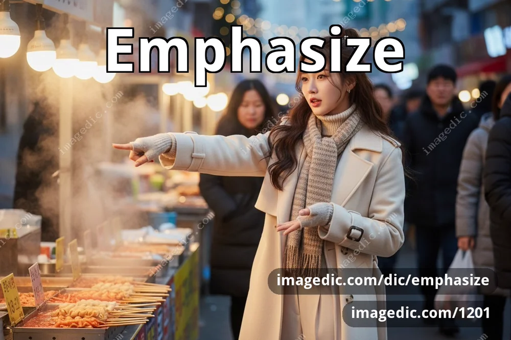 emphasize