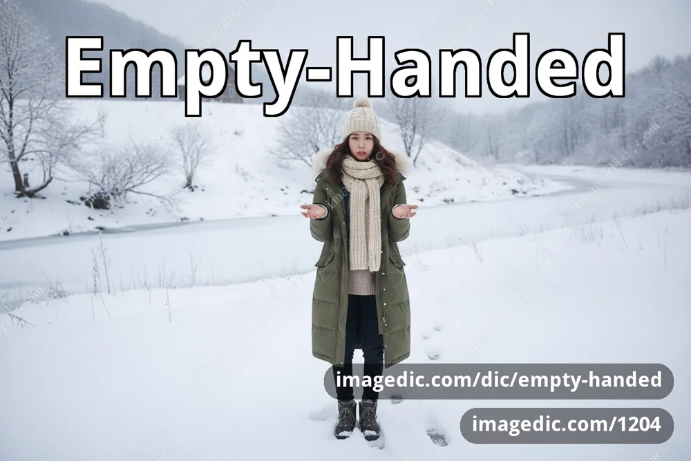 empty-handed