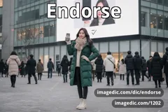 endorse