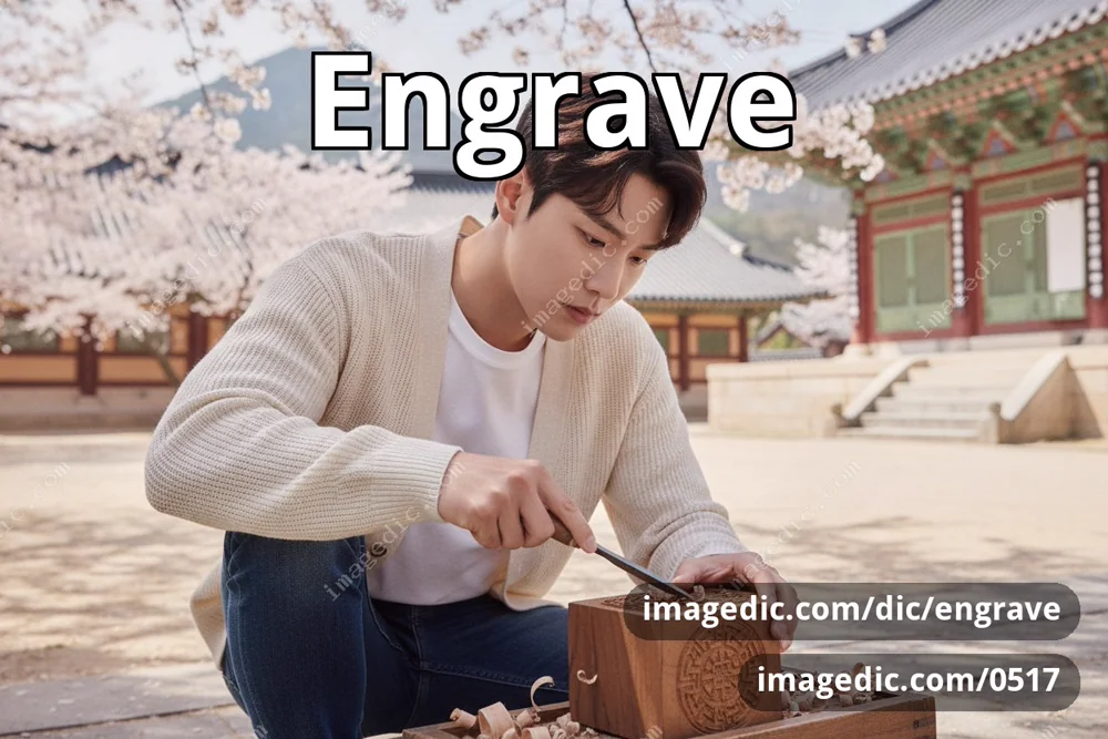 engrave