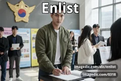 enlist
