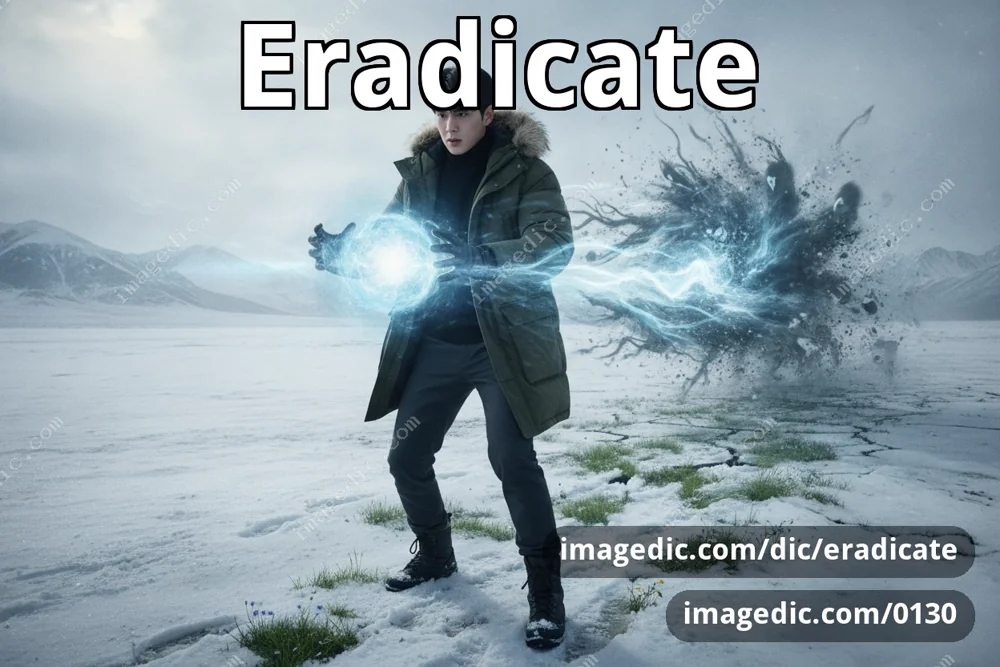 eradicate
