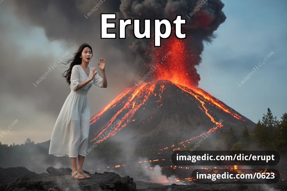 erupt