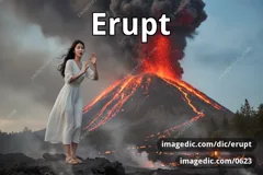 erupt