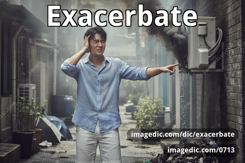 exacerbate