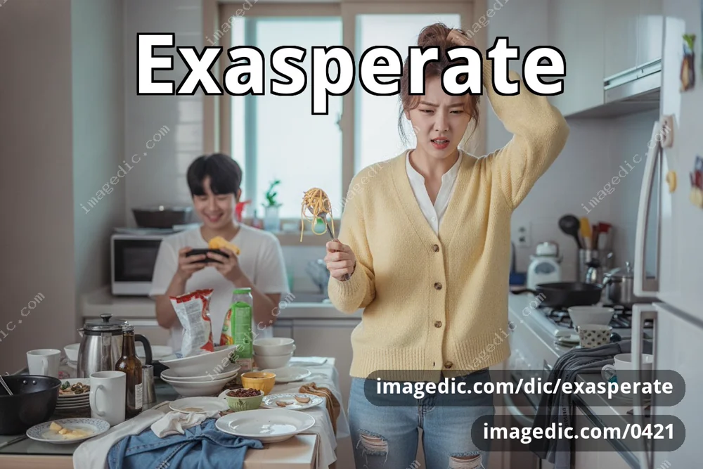 exasperate