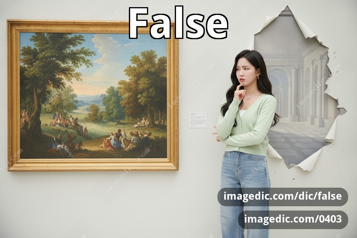 false