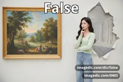 false