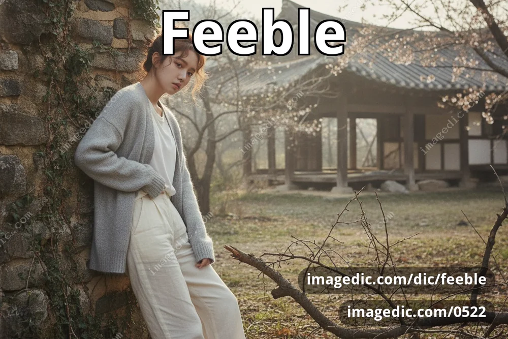 feeble