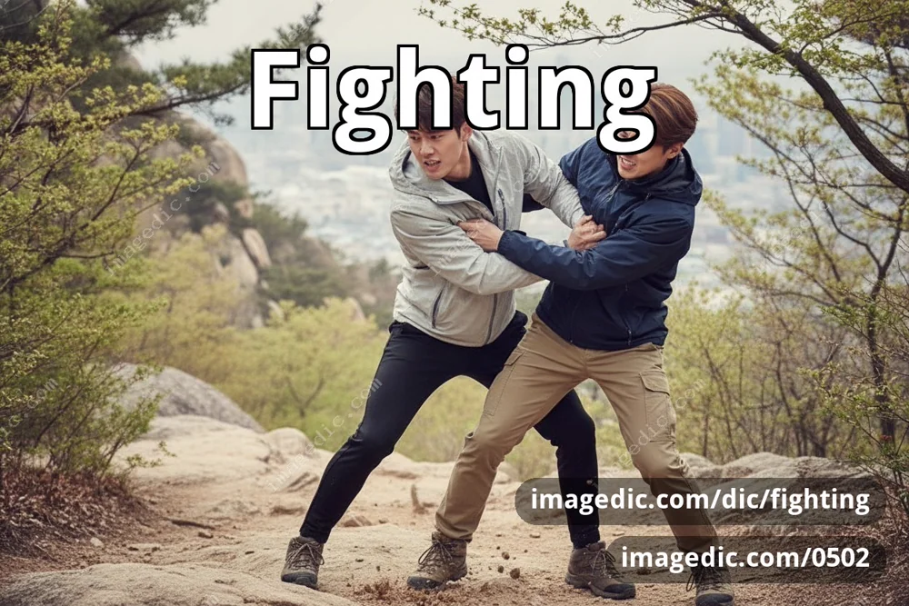 fighting