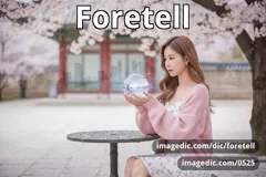 foretell