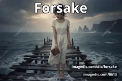 forsake