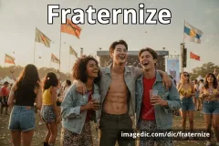 fraternize