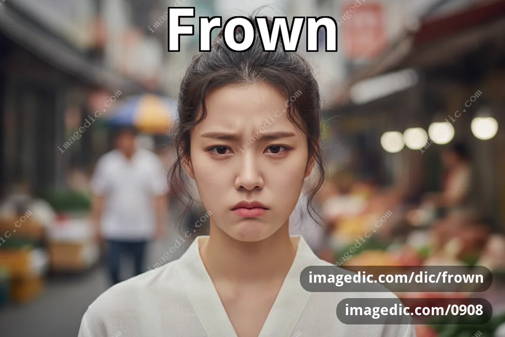 frown
