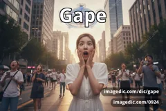 gape
