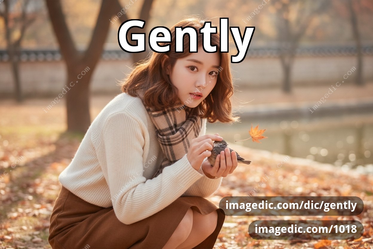 gently