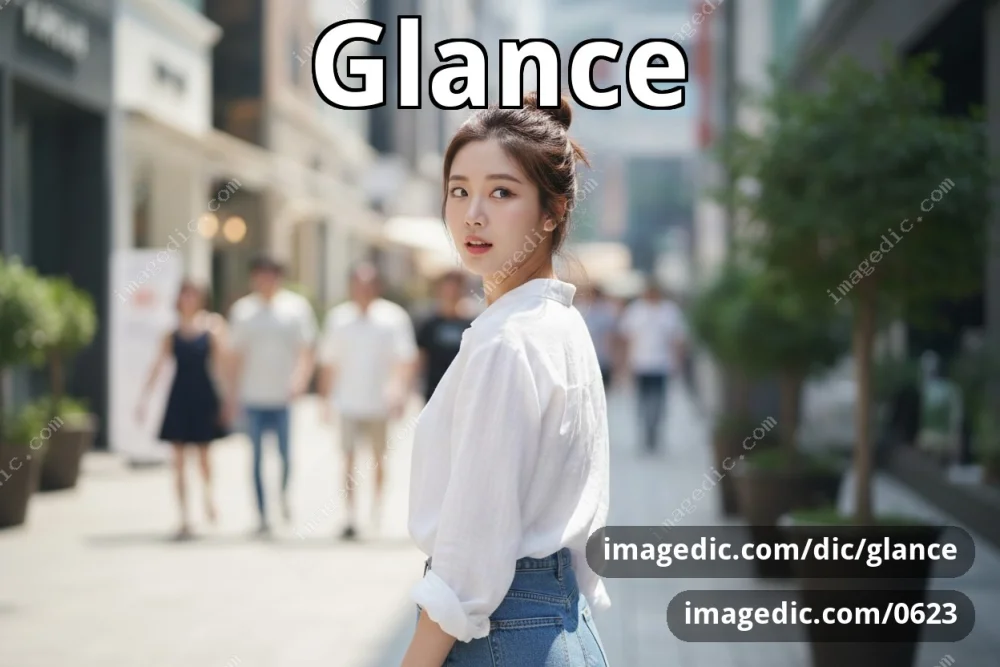 glance