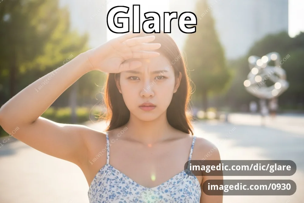 glare