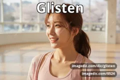 glisten