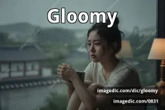 gloomy