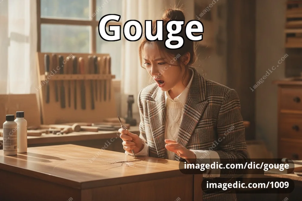 gouge