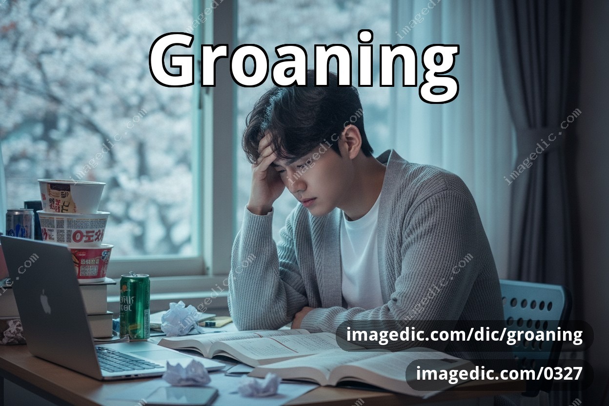 groaning