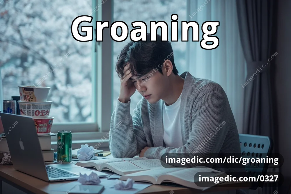groaning