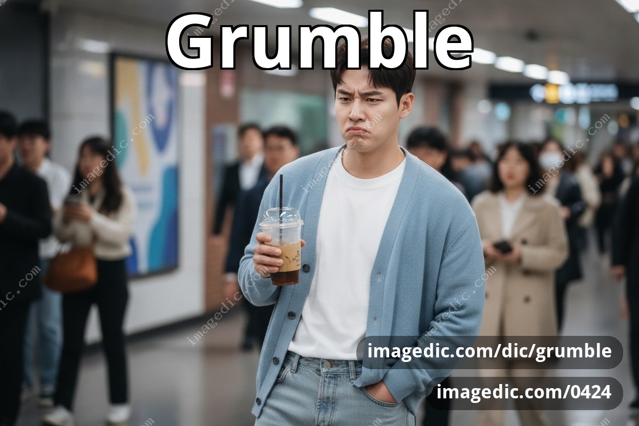 grumble
