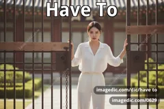 have to