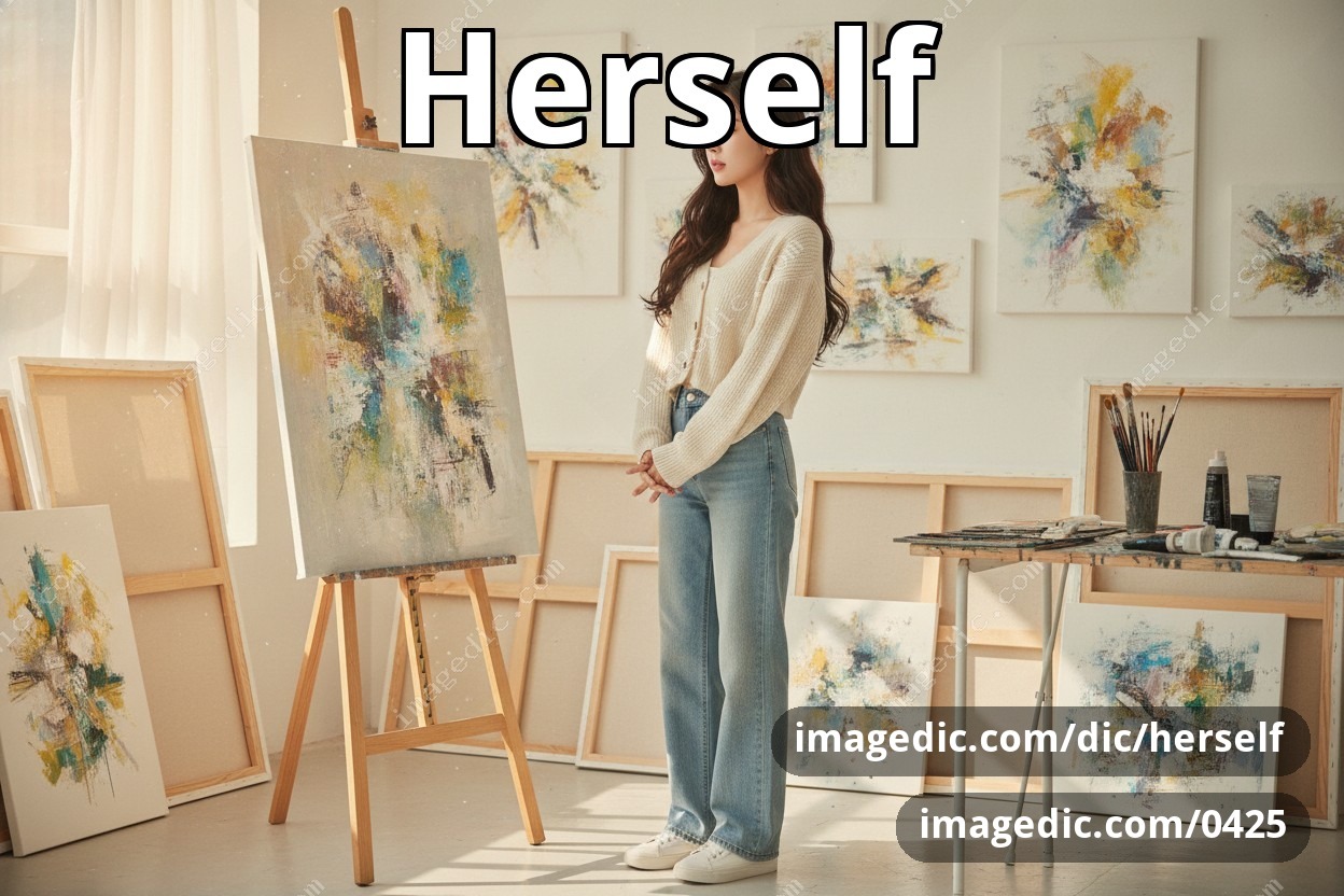 herself