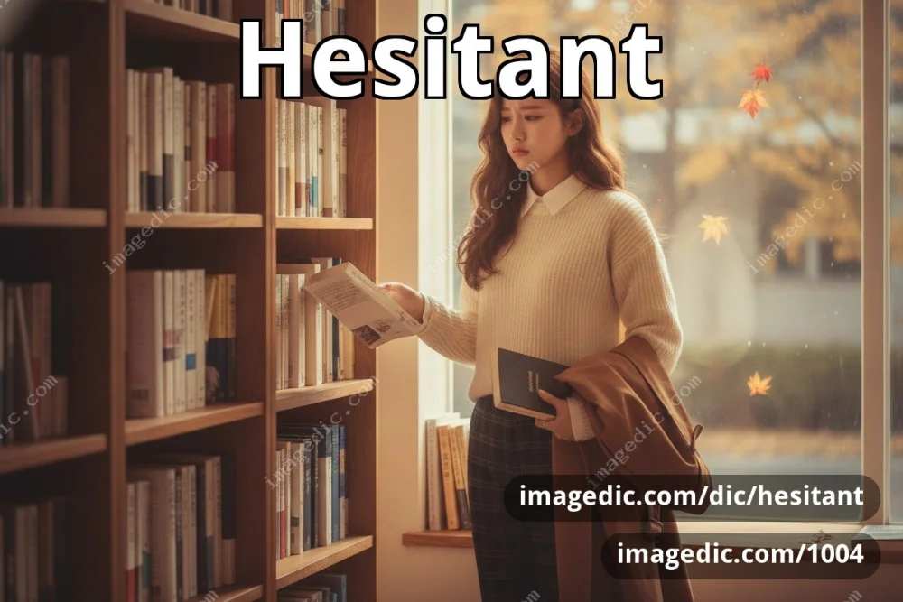 hesitant