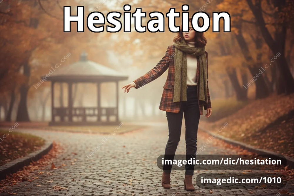 hesitation