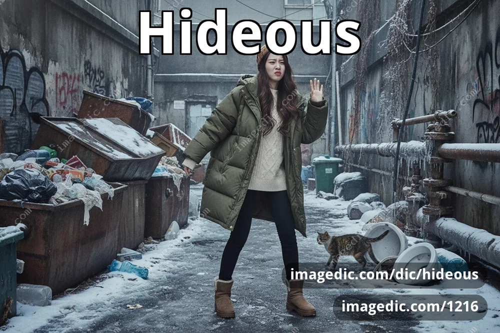 hideous