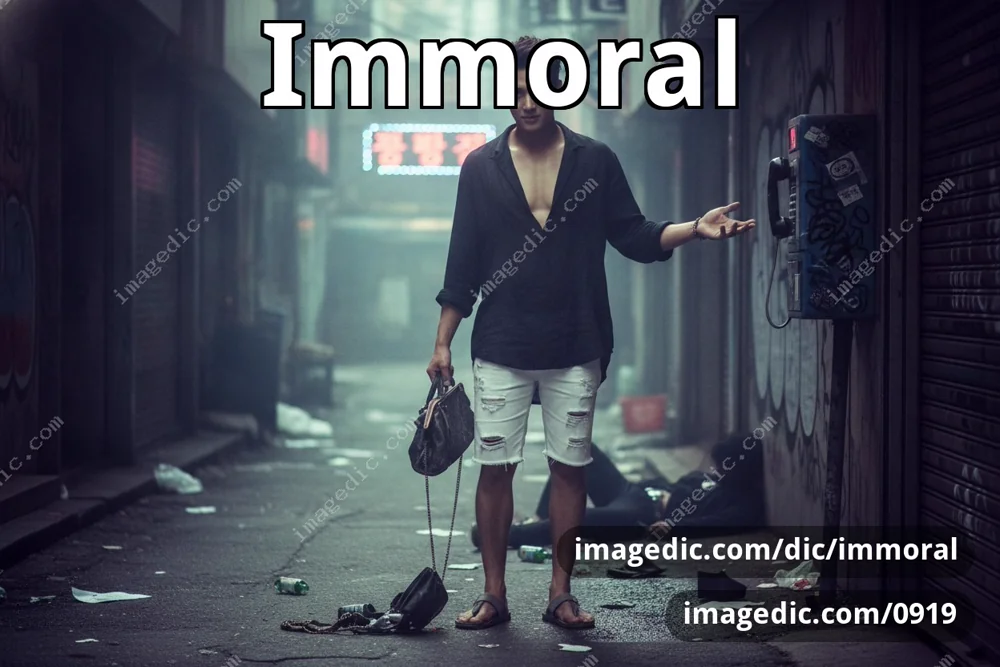 immoral