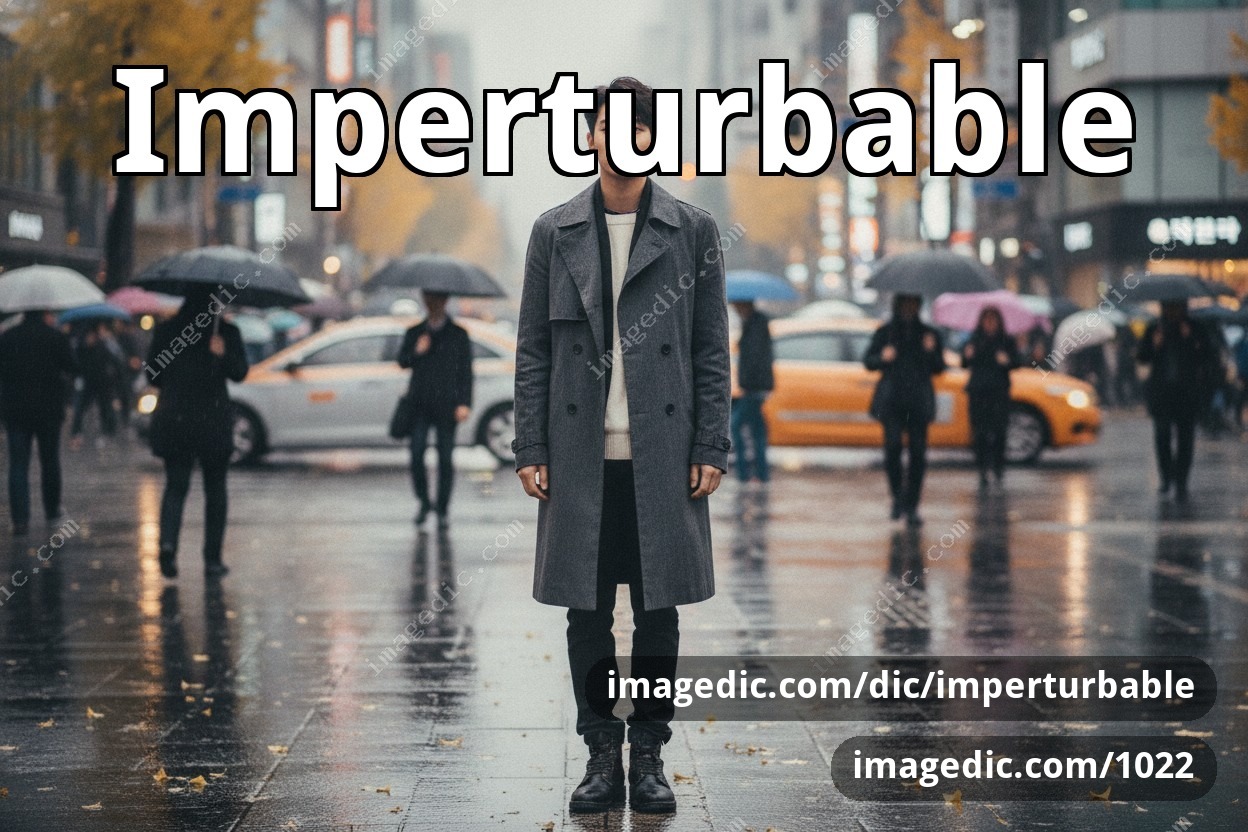 imperturbable