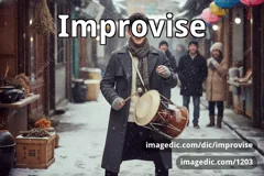 improvise