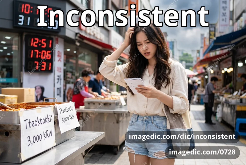 inconsistent